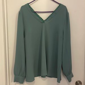 V neck blouse